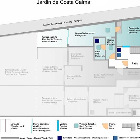 Apartamento Jardin de Costa Calma Exterior foto